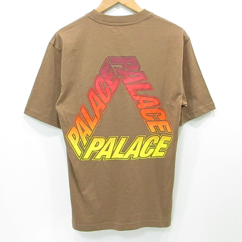 PALACE SKATEBOARDS | パレススケートボード SPECTRUM P3 T-SHIRT スペクトラムP3半袖Tシャツ ロゴプリント 半袖Ｔシャツ ブラウン サイズ：S【三重本店】