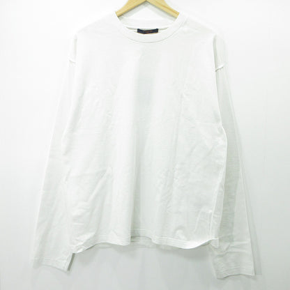 LOUIS VUITTON | ルイ・ヴィトン インサイドアウト ロゴワッペン長袖Tシャツ 長袖Ｔシャツ RM191 JYN HGY88W ホワイト サイズ：XL【三重本店】