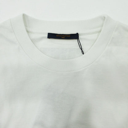 LOUIS VUITTON | ルイ・ヴィトン インサイドアウト ロゴワッペン長袖Tシャツ 長袖Ｔシャツ RM191 JYN HGY88W ホワイト サイズ：XL【三重本店】