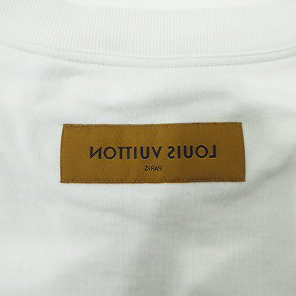 LOUIS VUITTON | ルイ・ヴィトン インサイドアウト ロゴワッペン長袖Tシャツ 長袖Ｔシャツ RM191 JYN HGY88W ホワイト サイズ：XL【三重本店】