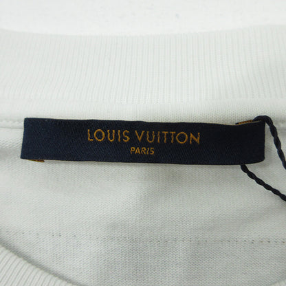 LOUIS VUITTON | ルイ・ヴィトン インサイドアウト ロゴワッペン長袖Tシャツ 長袖Ｔシャツ RM191 JYN HGY88W ホワイト サイズ：XL【三重本店】