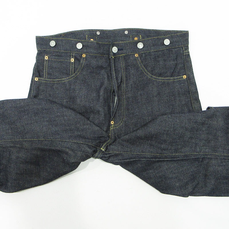 Levi's VintageClothing | リーバイスヴィンテージクロージング Lot. S702 シンチバックボタンフライデニムパンツ 96年 日本製 サスペンダーボタン デニムパンツ JL-001 ネイビー ブルー インディゴ サイズ：33【三重本店】