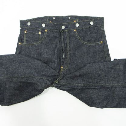 Levi's VintageClothing | リーバイスヴィンテージクロージング Lot. S702 シンチバックボタンフライデニムパンツ 96年 日本製 サスペンダーボタン デニムパンツ JL-001 ネイビー ブルー インディゴ サイズ：33【三重本店】