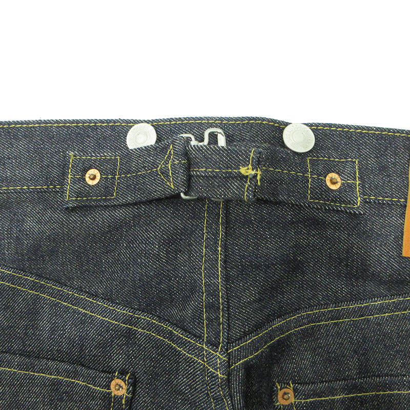 Levi's VintageClothing | リーバイスヴィンテージクロージング Lot. S702 シンチバックボタンフライデニムパンツ 96年 日本製 サスペンダーボタン デニムパンツ JL-001 ネイビー ブルー インディゴ サイズ：33【三重本店】