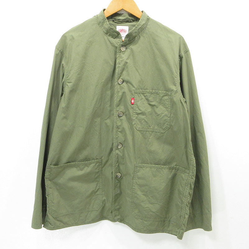 Danton | ダントン カバーオール シャツジャケット カバーオール DT-A0296 カーキグリーン サイズ：42【三重本店】