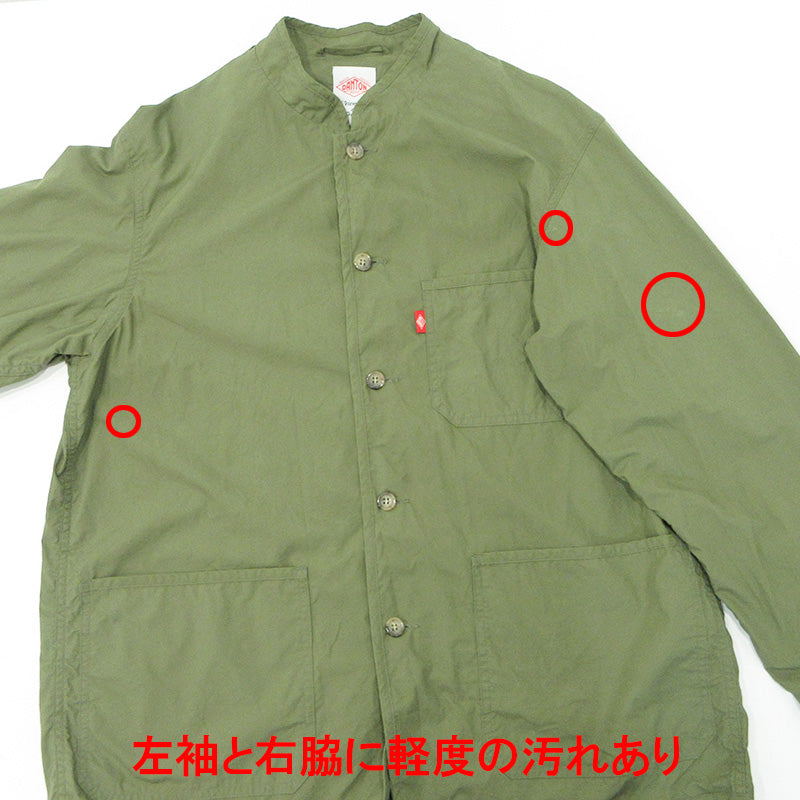 Danton | ダントン カバーオール シャツジャケット カバーオール DT-A0296 カーキグリーン サイズ：42【三重本店】