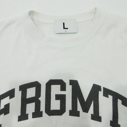 FRAGMENT | フラグメント UNIVERSITY ユニバーシティ ロゴプリント半袖Tシャツ 半袖Ｔシャツ FRGMT-T4 ホワイト サイズ：L【三重本店】