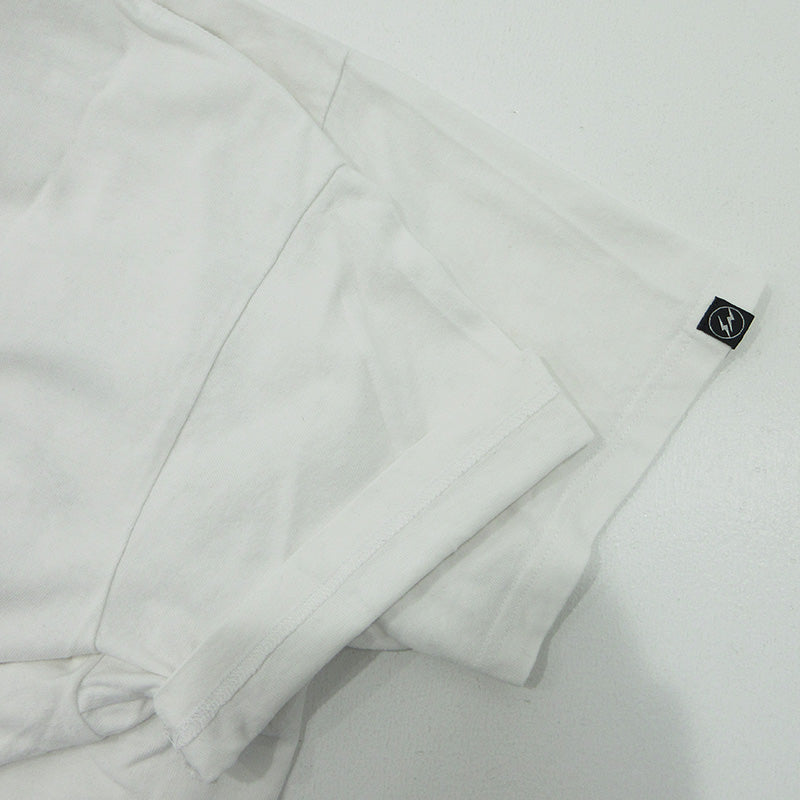 FRAGMENT | フラグメント UNIVERSITY ユニバーシティ ロゴプリント半袖Tシャツ 半袖Ｔシャツ FRGMT-T4 ホワイト サイズ：L【三重本店】