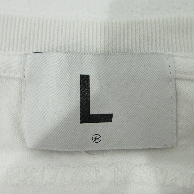 FRAGMENT | フラグメント UNIVERSITY ユニバーシティ ロゴプリント半袖Tシャツ 半袖Ｔシャツ FRGMT-T4 ホワイト サイズ：L【三重本店】