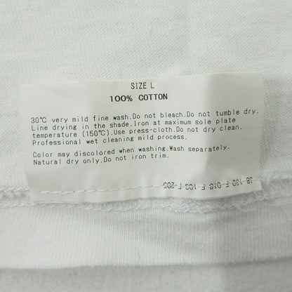 FRAGMENT | フラグメント UNIVERSITY ユニバーシティ ロゴプリント半袖Tシャツ 半袖Ｔシャツ FRGMT-T4 ホワイト サイズ：L【三重本店】