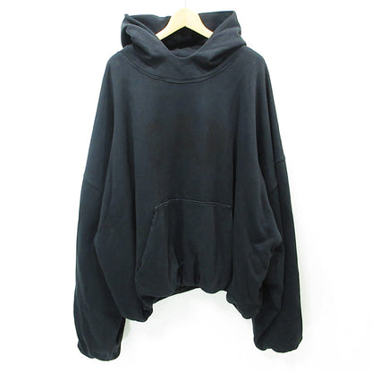 YEEZY | イージー × GAP × BALENCIAGA バレンシアガ DOVE HOODIE バックプリント長袖パーカー 鳩 パーカー 472996-00 ブラック(WASHED BLACK) サイズ：XL【三重本店】