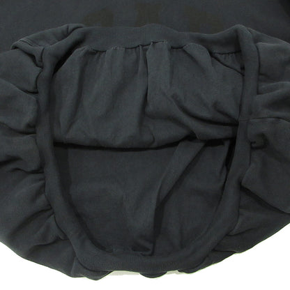 YEEZY | イージー × GAP × BALENCIAGA バレンシアガ DOVE HOODIE バックプリント長袖パーカー 鳩 パーカー 472996-00 ブラック(WASHED BLACK) サイズ：XL【三重本店】