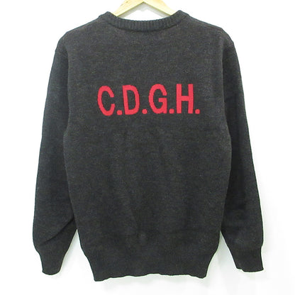 COMME des GARCONS HOMME | コムデギャルソンオム C.G.D.H. back logo zip cardigan バックロゴジップ長袖カーディガン 05AW カーディガン HP-N017 グレー サイズ：M【三重本店】