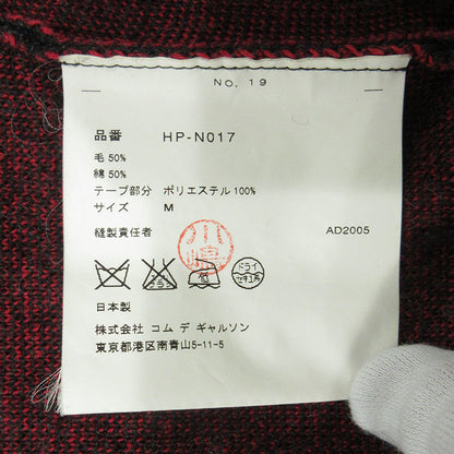 COMME des GARCONS HOMME | コムデギャルソンオム C.G.D.H. back logo zip cardigan バックロゴジップ長袖カーディガン 05AW カーディガン HP-N017 グレー サイズ：M【三重本店】