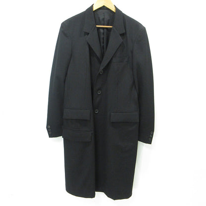 Yohji Yamamoto | ヨウジヤマモト REGULATION レギュレーション GABARDINE DOCTOR'S JACKET ギャバジンドクターズジャケット ウールコート その他アウター HO-J01-140 ブラック サイズ：2【三重本店】