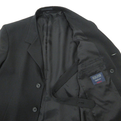 Yohji Yamamoto | ヨウジヤマモト REGULATION レギュレーション GABARDINE DOCTOR'S JACKET ギャバジンドクターズジャケット ウールコート その他アウター HO-J01-140 ブラック サイズ：2【三重本店】