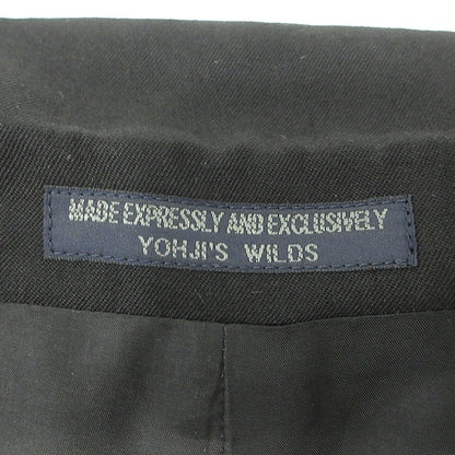 Yohji Yamamoto | ヨウジヤマモト REGULATION レギュレーション GABARDINE DOCTOR'S JACKET ギャバジンドクターズジャケット ウールコート その他アウター HO-J01-140 ブラック サイズ：2【三重本店】