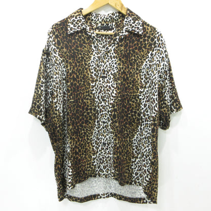 MINEDENIM | マインデニム LEOPARD S/S OPEN COLLAR SH 半袖シャツ 2206-5001-67-022 マルチカラー サイズ：2【三重本店】
