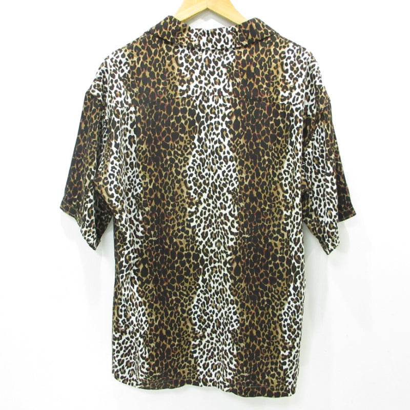 MINEDENIM | マインデニム LEOPARD S/S OPEN COLLAR SH 半袖シャツ 2206-5001-67-022 マルチカラー サイズ：2【三重本店】