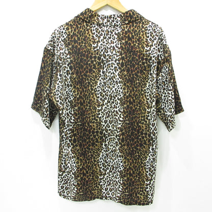 MINEDENIM | マインデニム LEOPARD S/S OPEN COLLAR SH 半袖シャツ 2206-5001-67-022 マルチカラー サイズ：2【三重本店】