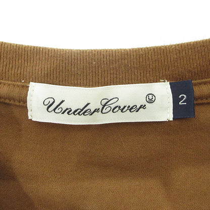 UNDERCOVER | アンダーカバー Play Hands半袖Tシャツ プレイハンド(プレイハンズ) ロゴプリント 半袖Ｔシャツ UC1E3804 ブラウン サイズ：2【三重本店】