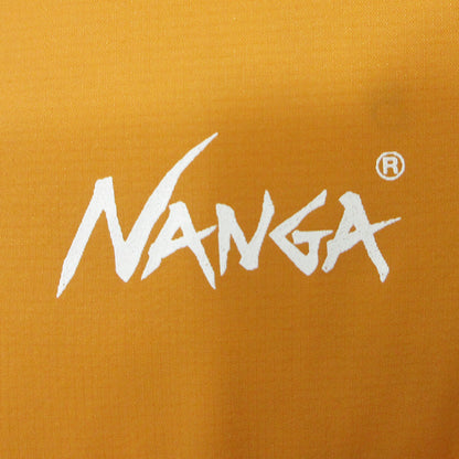 NANGA | ナンガ LITEFORCE DOWN VEST ライトフォースダウンベスト ロゴプリント 防水 ダウンベスト N2530-0B029A オレンジ サイズ：S【三重本店】