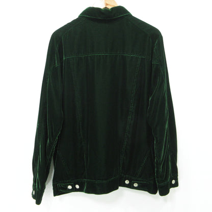 NEON SIGN | ネオンサイン Drop sleeve velvet Jacket その他アウター N1598 グリーン サイズ：48【三重本店】