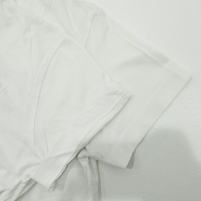 DIESEL | ディーゼル ロゴプリント半袖Tシャツ ステッチ加工 切替え 半袖Ｔシャツ ホワイト サイズ：L【三重本店】