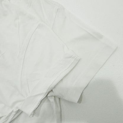 DIESEL | ディーゼル ロゴプリント半袖Tシャツ ステッチ加工 切替え 半袖Ｔシャツ ホワイト サイズ：L【三重本店】