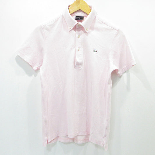 LACOSTE | ラコステ ロゴ刺繍半袖ポロシャツ ポロシャツ KH036C ピンク サイズ：3【三重本店】