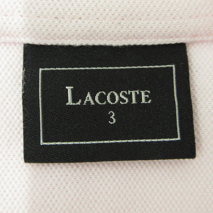 LACOSTE | ラコステ ロゴ刺繍半袖ポロシャツ ポロシャツ KH036C ピンク サイズ：3【三重本店】