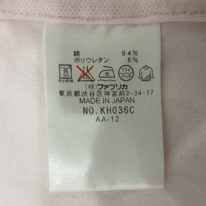 LACOSTE | ラコステ ロゴ刺繍半袖ポロシャツ ポロシャツ KH036C ピンク サイズ：3【三重本店】