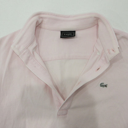 LACOSTE | ラコステ ロゴ刺繍半袖ポロシャツ ポロシャツ KH036C ピンク サイズ：3【三重本店】