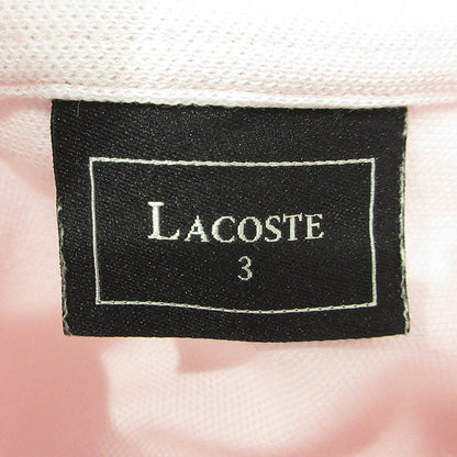 LACOSTE | ラコステ ロゴ刺繍半袖ポロシャツ ポロシャツ KH036C ピンク サイズ：3【三重本店】