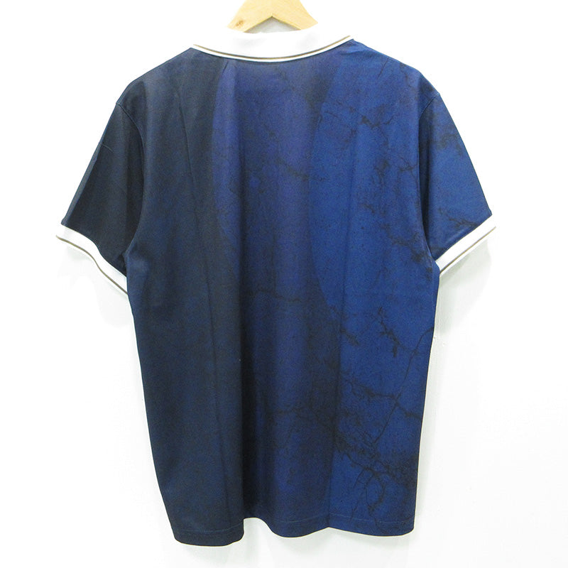 DIME | ダイム FINAL JERSEY ロゴ刺繍ゲームシャツ NOWTEC半袖ポロシャツ 半袖シャツ DIMESP24D27NVY ネイビー サイズ：L【三重本店】