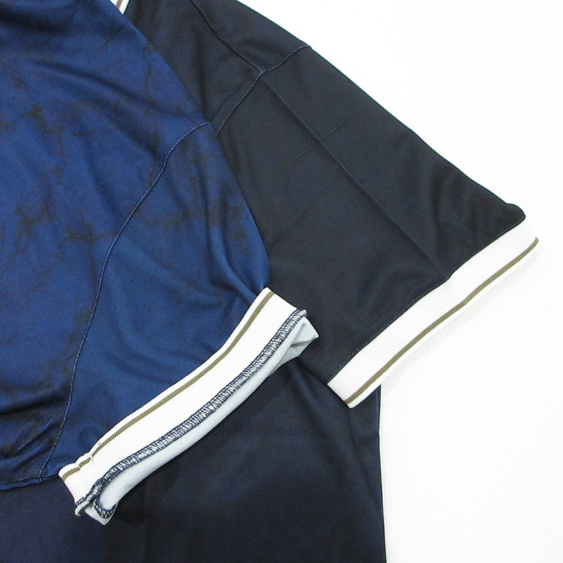 DIME | ダイム FINAL JERSEY ロゴ刺繍ゲームシャツ NOWTEC半袖ポロシャツ 半袖シャツ DIMESP24D27NVY ネイビー サイズ：L【三重本店】