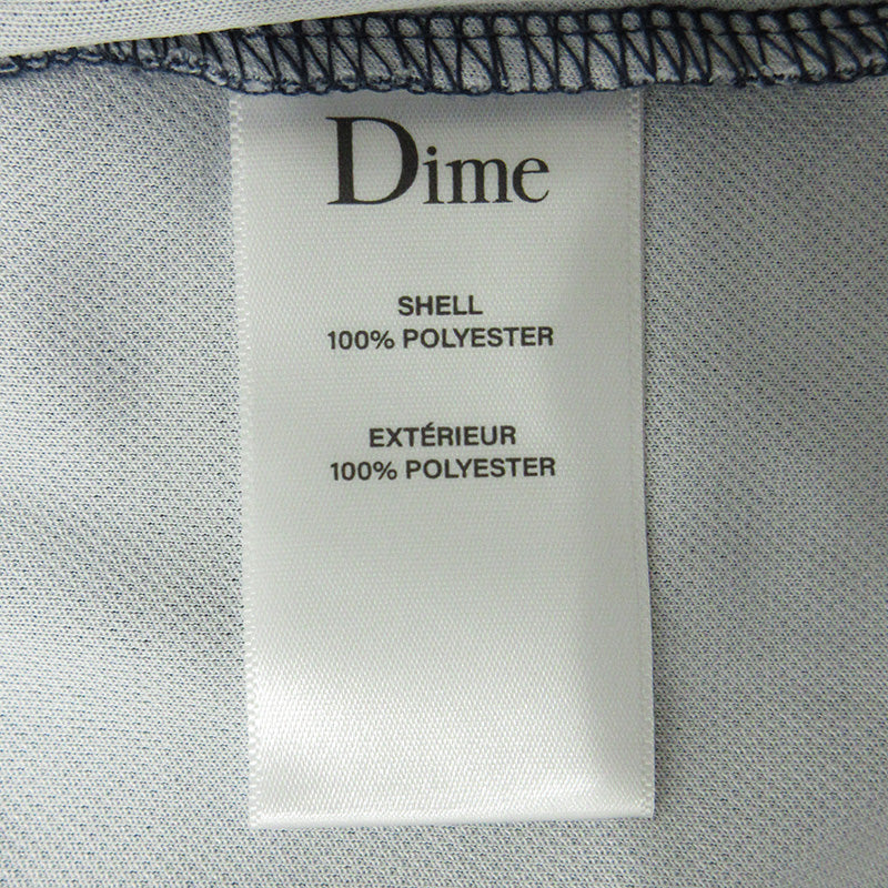 DIME | ダイム FINAL JERSEY ロゴ刺繍ゲームシャツ NOWTEC半袖ポロシャツ 半袖シャツ DIMESP24D27NVY ネイビー サイズ：L【三重本店】