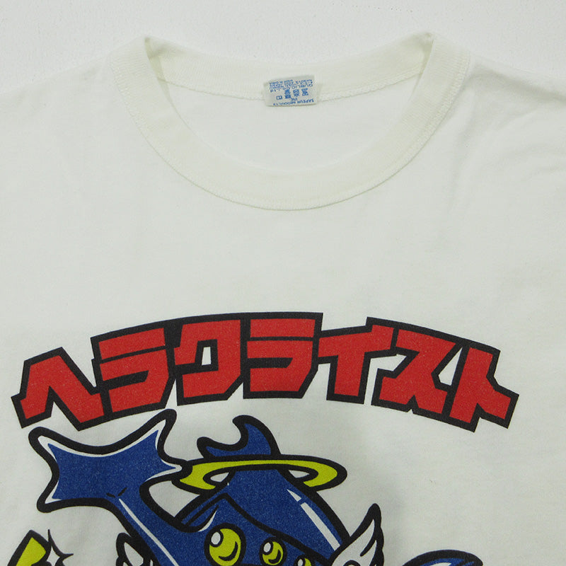 SAPEur | サプール × ビックリマン ヘラクライスト半袖Tシャツ 半袖Ｔシャツ ホワイト サイズ：M【三重本店】