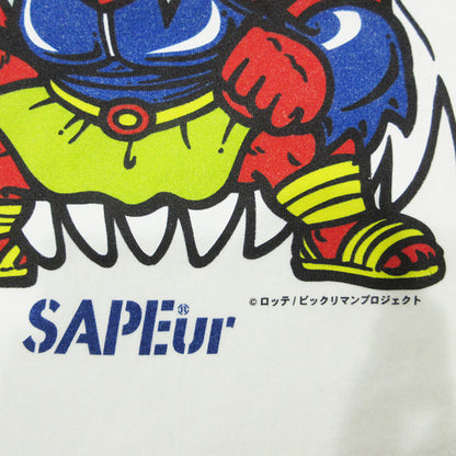 SAPEur | サプール × ビックリマン ヘラクライスト半袖Tシャツ 半袖Ｔシャツ ホワイト サイズ：M【三重本店】
