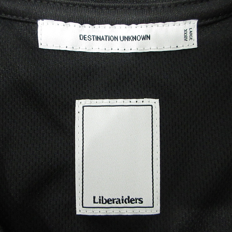 LIBERAIDERS | リベレイダース OG Logo Dry L/S Tee OGロゴドライ長袖Tシャツ POLYGIENE ポリジン生地 長袖Ｔシャツ ブラック サイズ：L【三重本店】