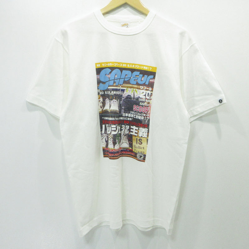 SAPEur | サプール カーゴベース20 半袖Ｔシャツ ホワイト サイズ：M【三重本店】