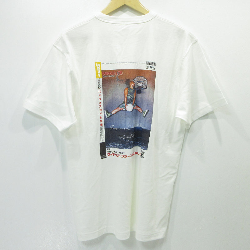SAPEur | サプール カーゴベース20 半袖Ｔシャツ ホワイト サイズ：M【三重本店】