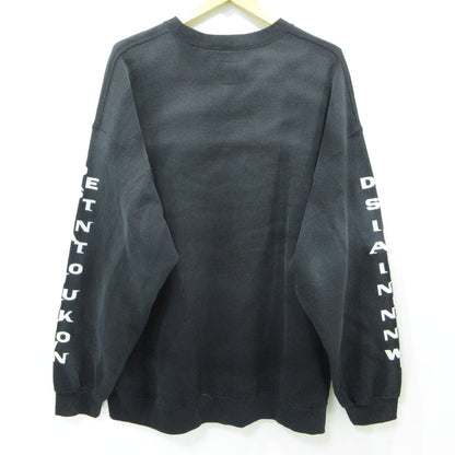LIBERAIDERS | リベレイダース VINTAGE WASH CREWNECK スウェット ブラック サイズ：XL【三重本店】