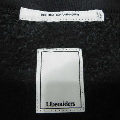 LIBERAIDERS | リベレイダース VINTAGE WASH CREWNECK スウェット ブラック サイズ：XL【三重本店】