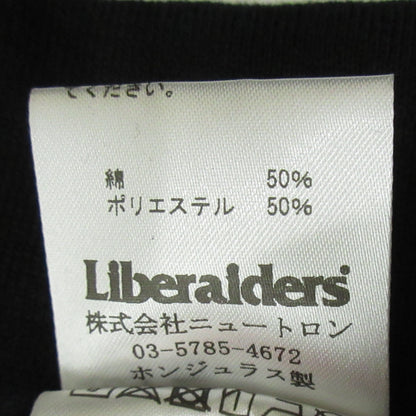 LIBERAIDERS | リベレイダース VINTAGE WASH CREWNECK スウェット ブラック サイズ：XL【三重本店】