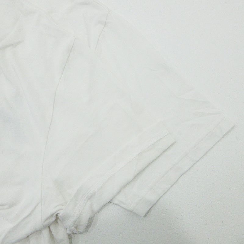 MONCLER | モンクレール GENIUS FRAGMENT Hiroshi Fujiwara ジーニアスフラグメント ロゴプリント半袖Tシャツ 半袖Ｔシャツ G209U8C00008 ホワイト サイズ：S【三重本店】
