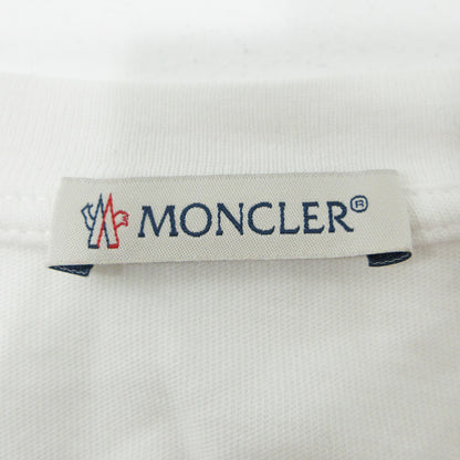 MONCLER | モンクレール GENIUS FRAGMENT Hiroshi Fujiwara ジーニアスフラグメント ロゴプリント半袖Tシャツ 半袖Ｔシャツ G209U8C00008 ホワイト サイズ：S【三重本店】