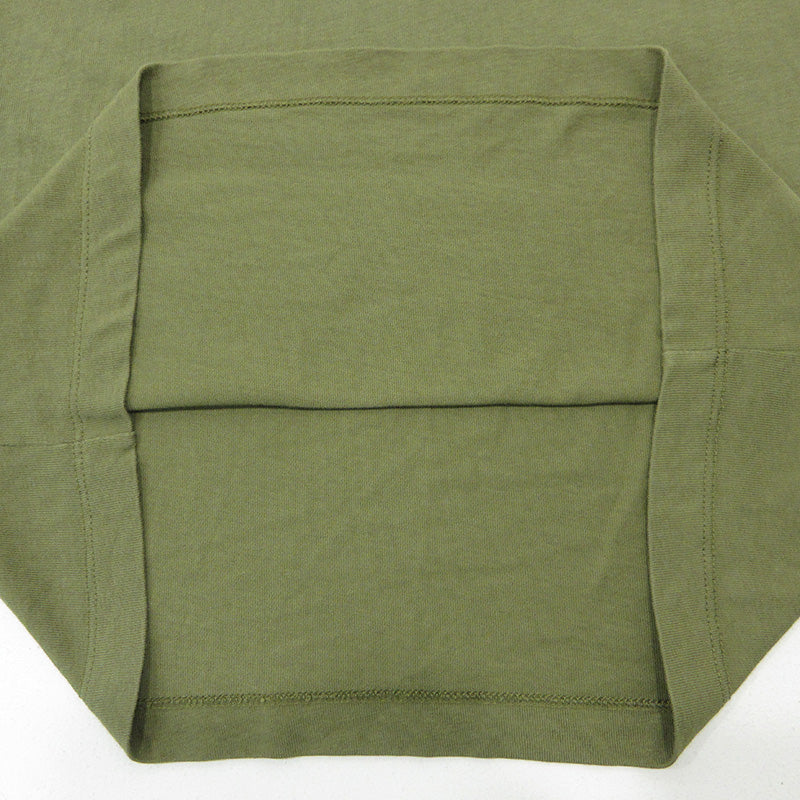 MONCLER | モンクレール ロゴ刺繍半袖Tシャツ パイル刺繍 サガラ刺繍 半袖Ｔシャツ F10918C72810 カーキグリーン サイズ：S【三重本店】