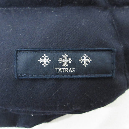 TATRAS | タトラス SOVER ソヴェール 襟2WAYウールダウンベスト ダウンベスト MTA20A4373 ネイビー サイズ：2【三重本店】