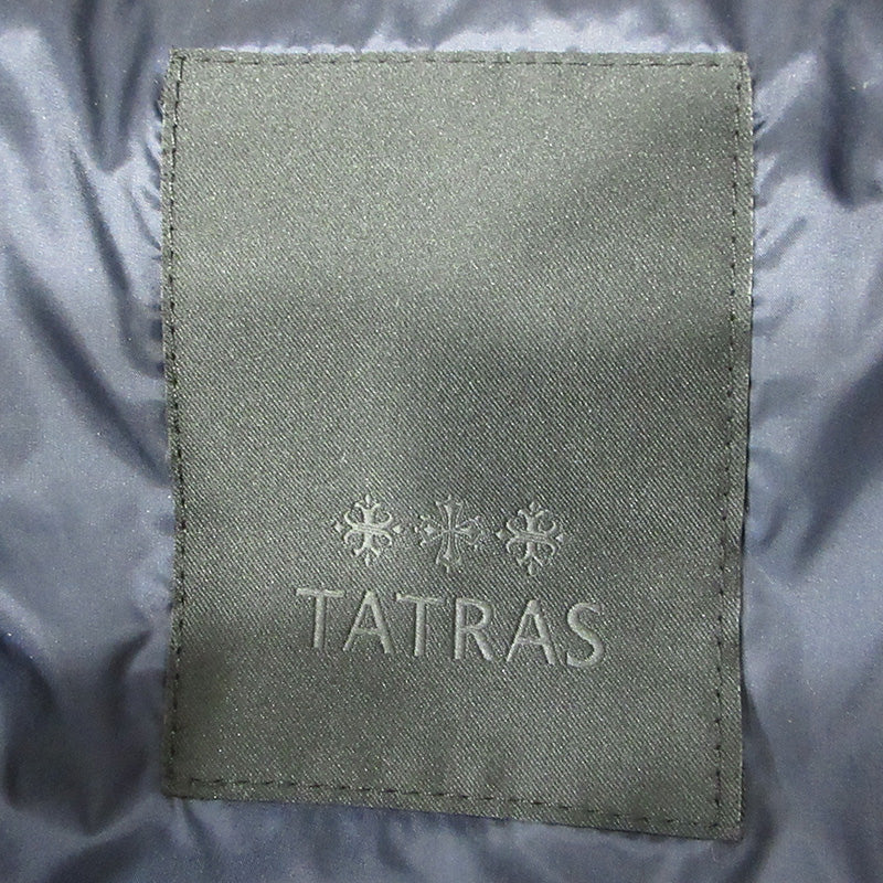 TATRAS | タトラス SOVER ソヴェール 襟2WAYウールダウンベスト ダウンベスト MTA20A4373 ネイビー サイズ：2【三重本店】